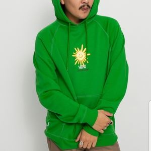 Vans | Shirts | Vans X Skateistan Versa Standar Pullover Hoodie Size M  Green Sun | Poshmark